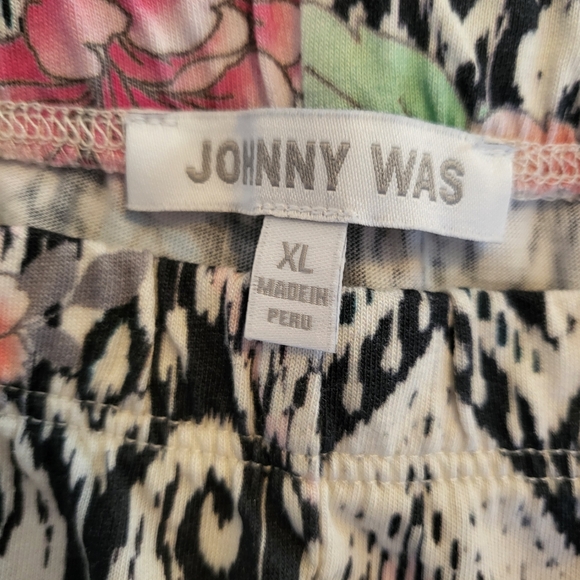 Johnny Was XL Cotton Modal Pajama Pants Loungewear Boho Soft - Picture 2 of 6